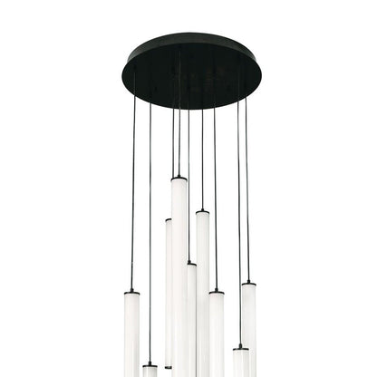 Caden Round LED Pendant Light in Detail.