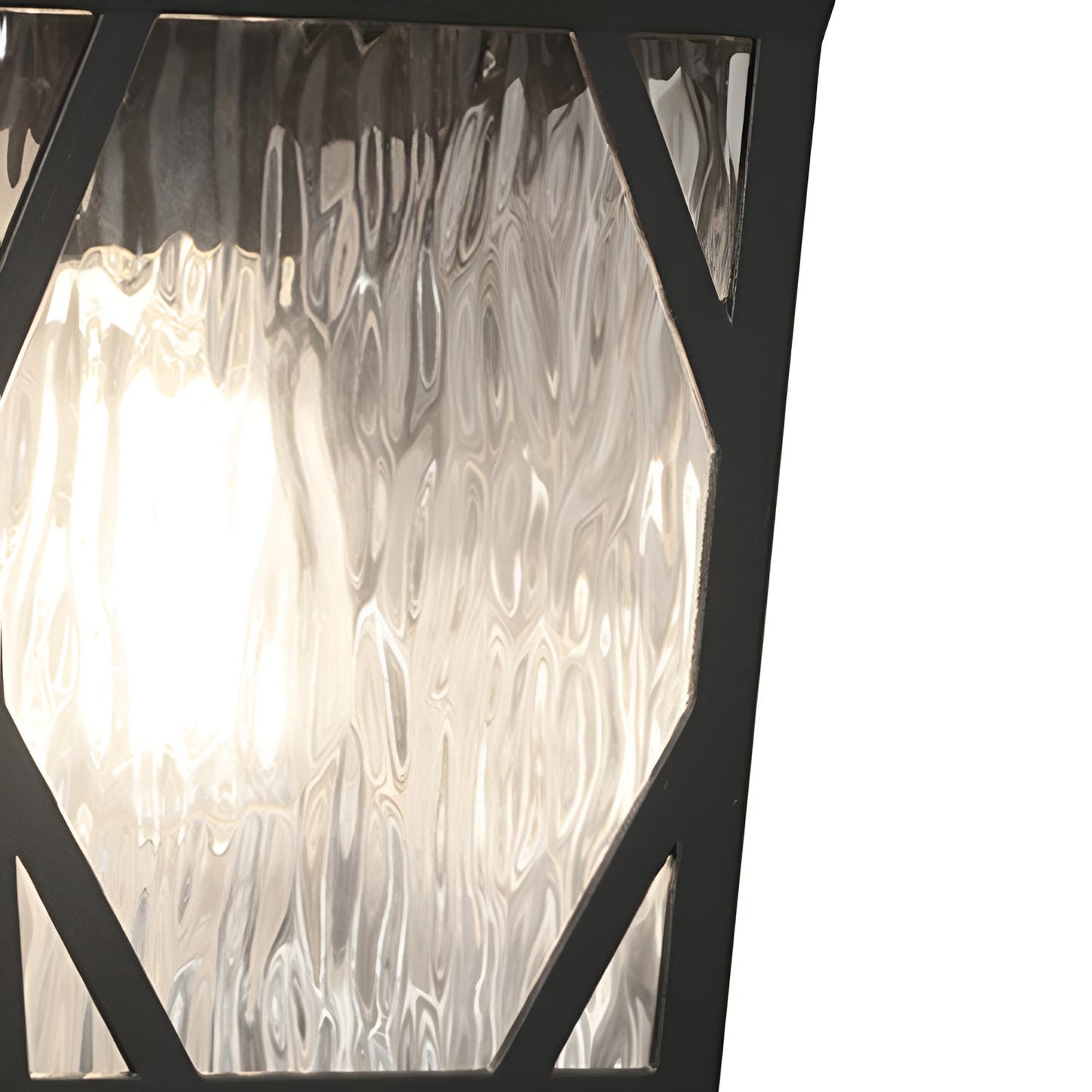 Campton Outdoor LED Wall Light in Detail.