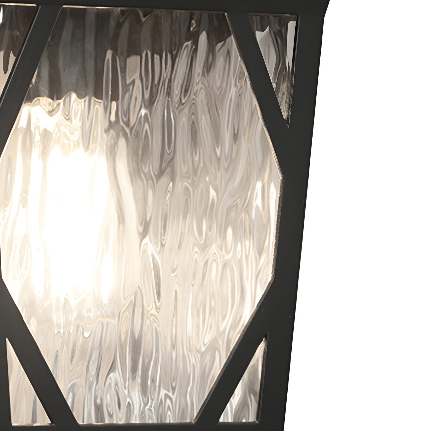 Campton Outdoor LED Wall Light in Detail.