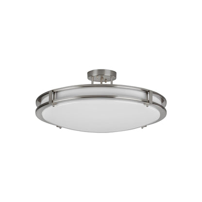 Carlisle LED Semi Flush Mount Ceiling Light (12-Inch).