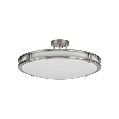 Carlisle LED Semi Flush Mount Ceiling Light (14-Inch).