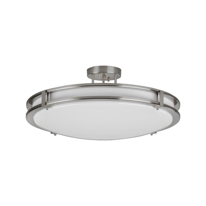 Carlisle LED Semi Flush Mount Ceiling Light (18-Inch).