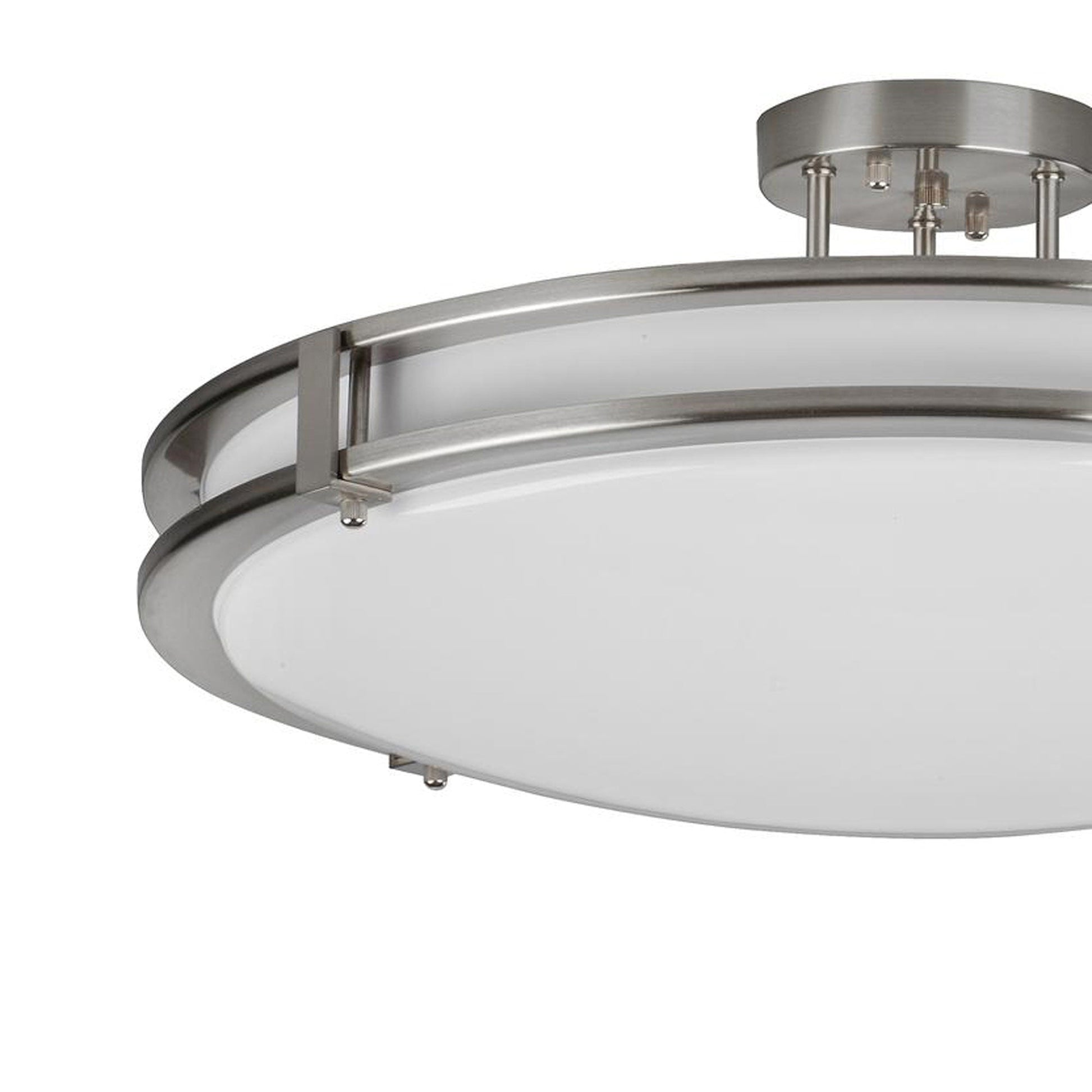 Carlisle LED Semi Flush Mount Ceiling Light in Detail.