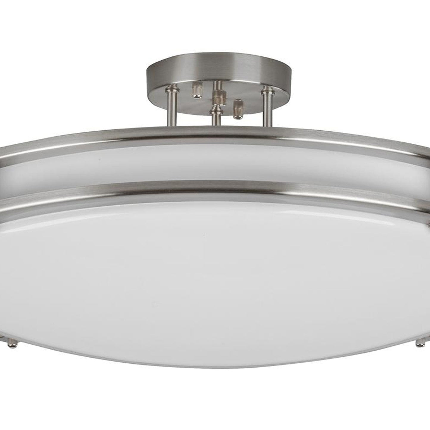 Carlisle LED Semi Flush Mount Ceiling Light in Detail.