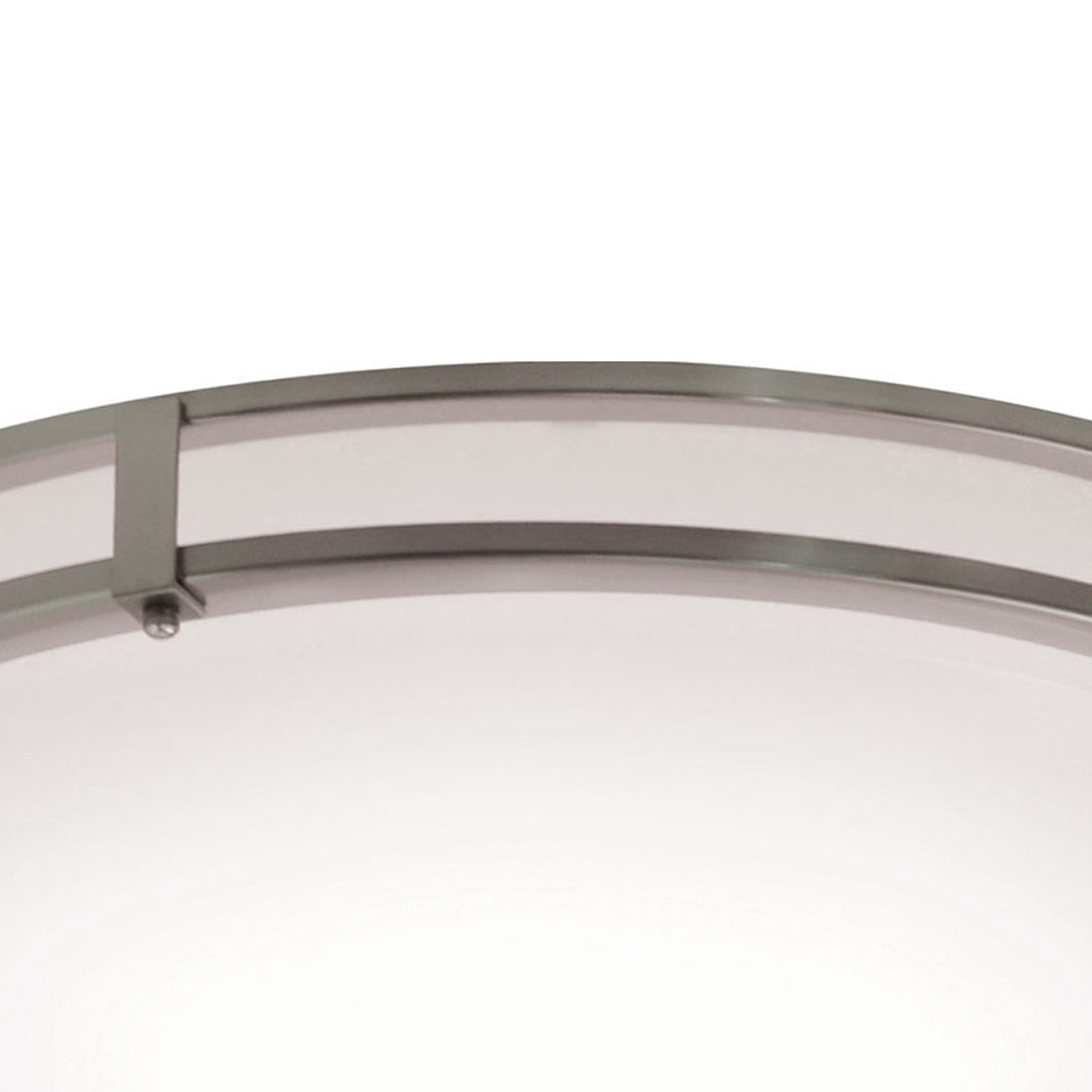 Carlisle Round LED Flush Mount Ceiling Light in Detail.