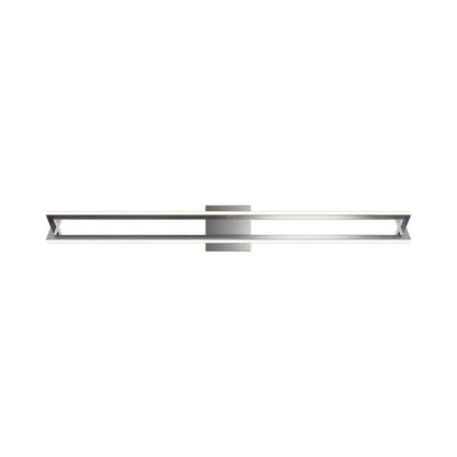 Cass LED Bath Vanity Light in Satin Nickel (36-Inch).