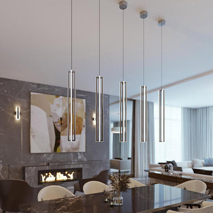 Cass LED Pendant Light in living room.