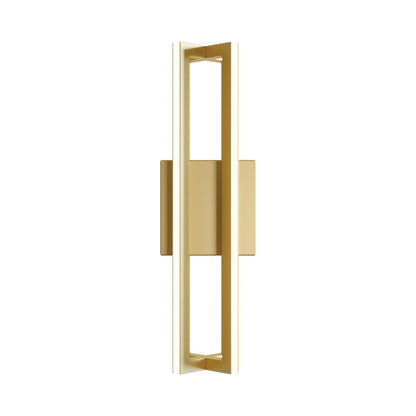 Cass LED Wall Light in Gold.