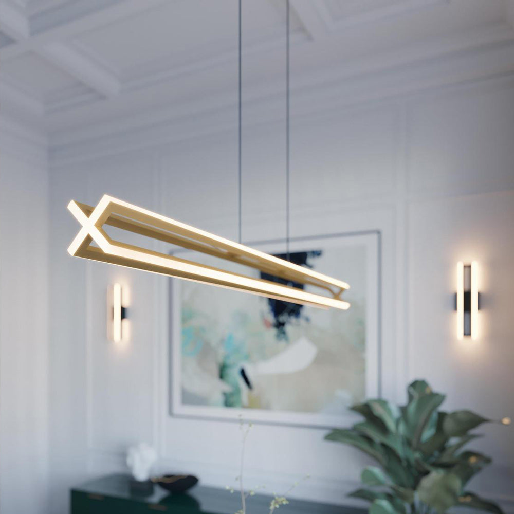 Cass Linear LED Pendant Light in Detail.
