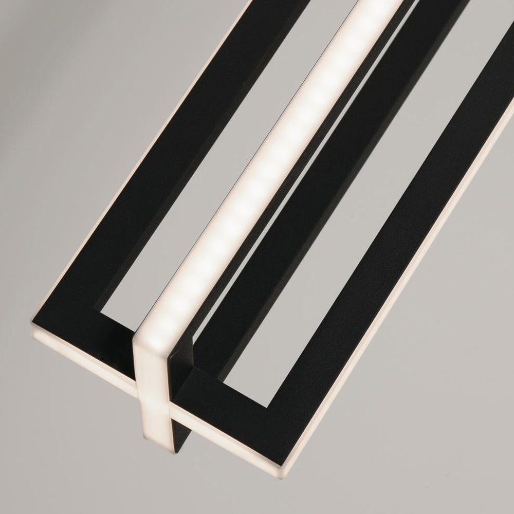 Cass Multi Light Linear LED Pendant Light in Detail.