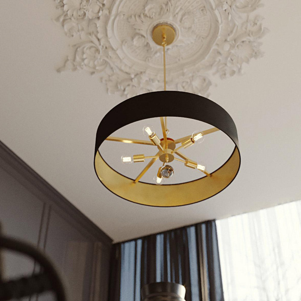 Celine Pendant Light in living room.