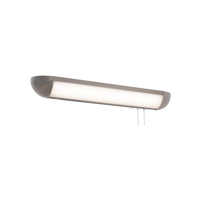 Clairemont LED Wall Light in Satin Nickel (Small).