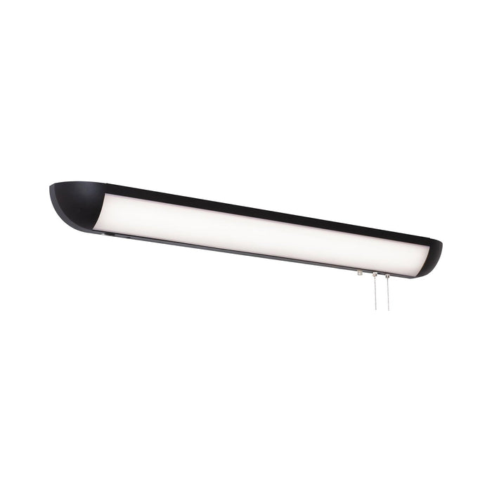 Clairemont LED Wall Light in Black (Large).