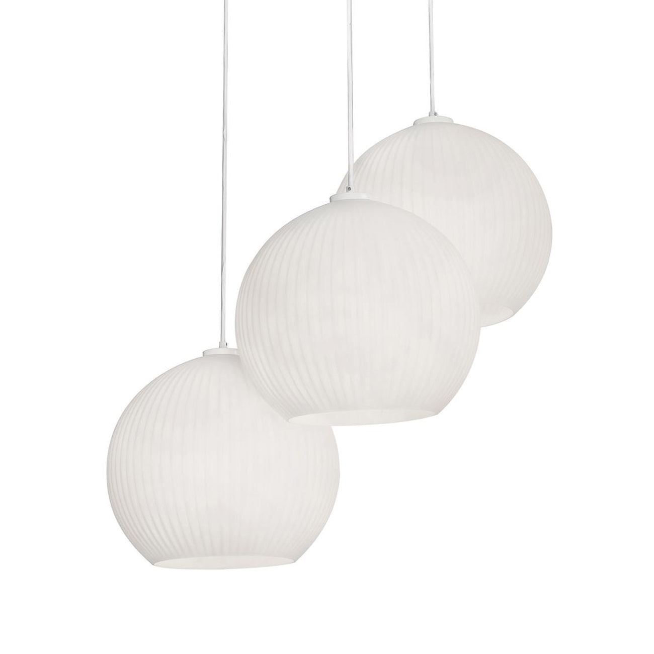 Cleo Round Pendant Light in Detail.