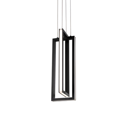 Cole LED Pendant Light in Black.