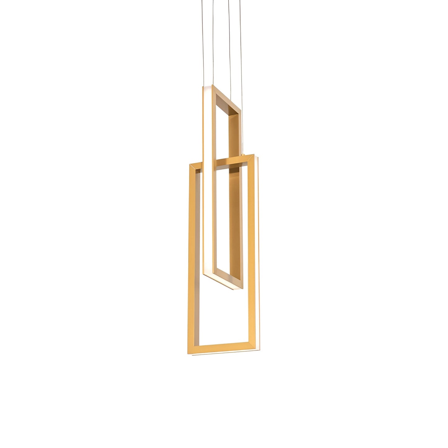 Cole LED Pendant Light in Gold.