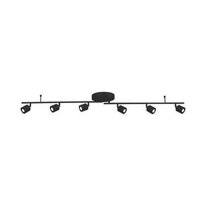 Core LED Track Ceiling / Wall Light in Black (55.13-Inch).
