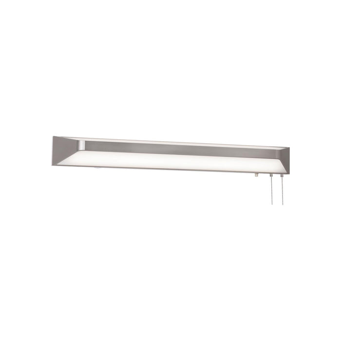 Cory LED Wall Light in Satin Nickel (Small).