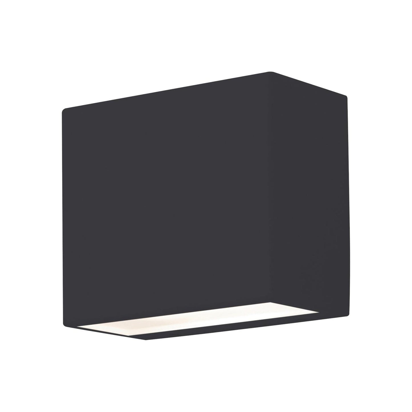Dakota Outdoor LED Wall Light in Black (Small).