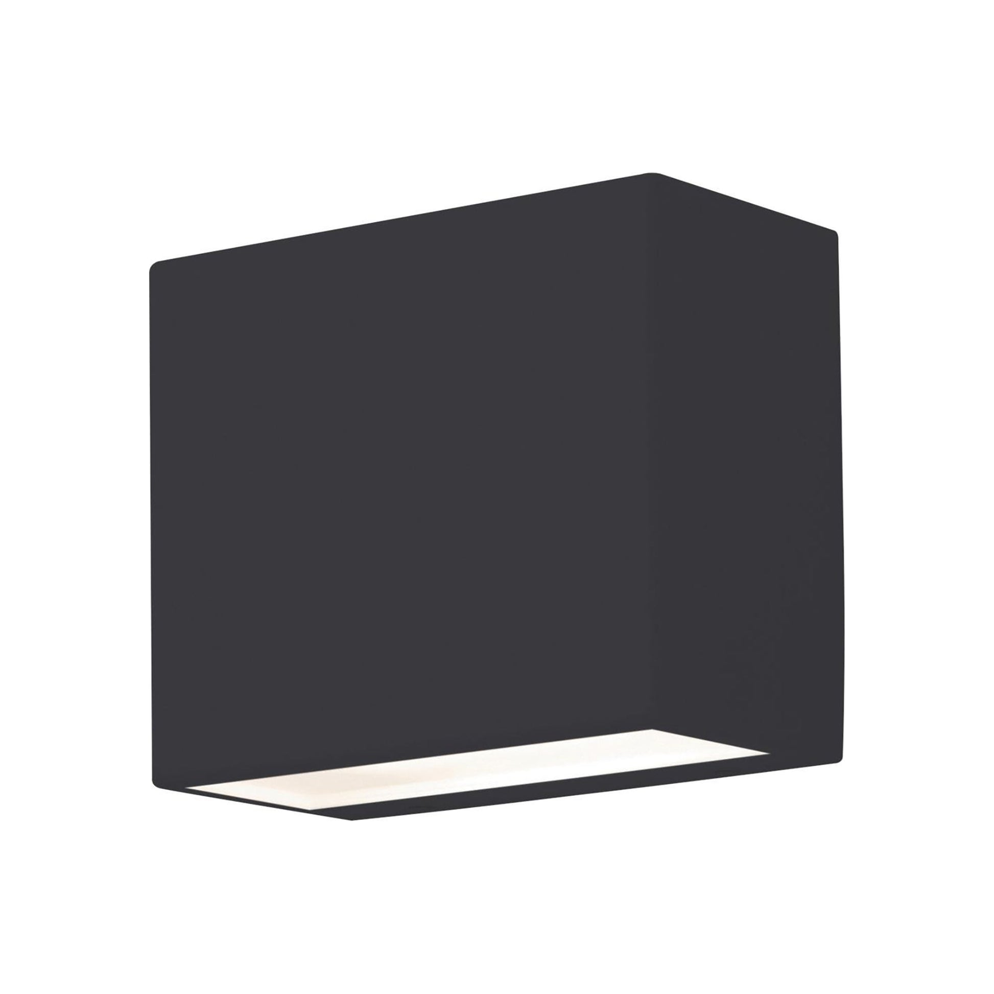 Dakota Outdoor LED Wall Light in Black (Small).