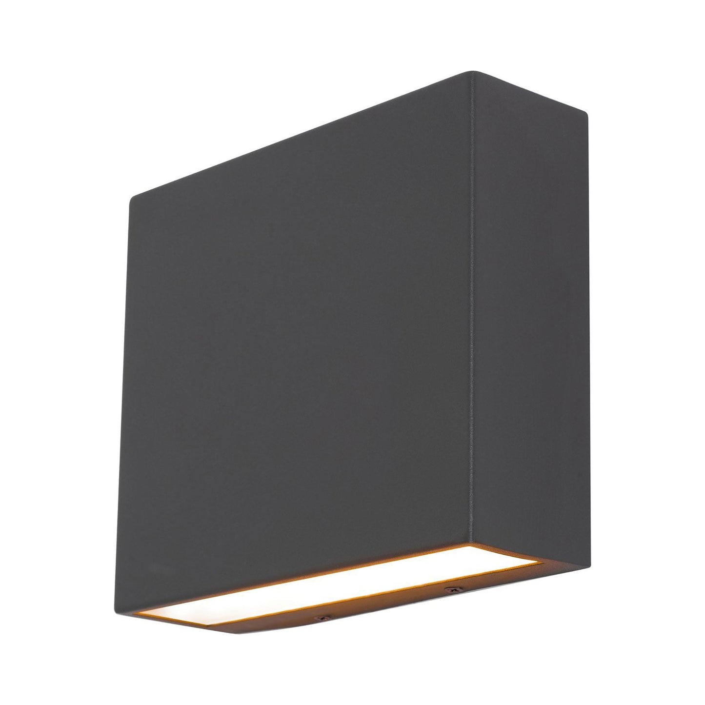 Dakota Outdoor LED Wall Light in Bronze.