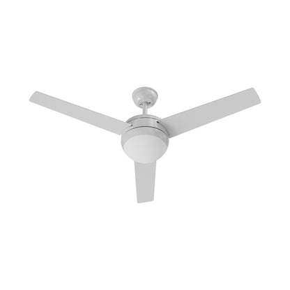 Davis LED Ceiling Fan in White.