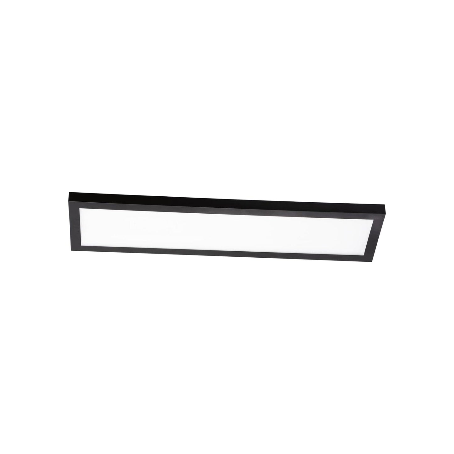 Delgado LED Flush Mount Ceiling Light in Black (Small).