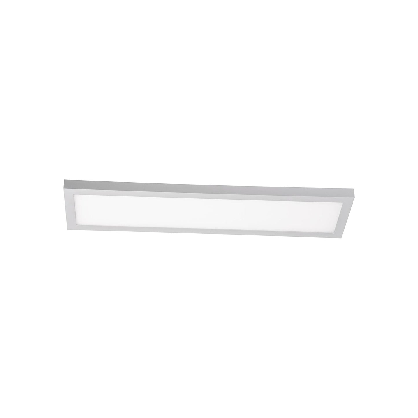 Delgado LED Flush Mount Ceiling Light in White (Small).