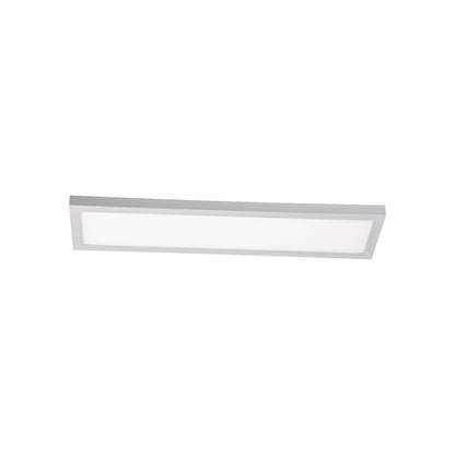 Delgado LED Flush Mount Ceiling Light in White (Small).