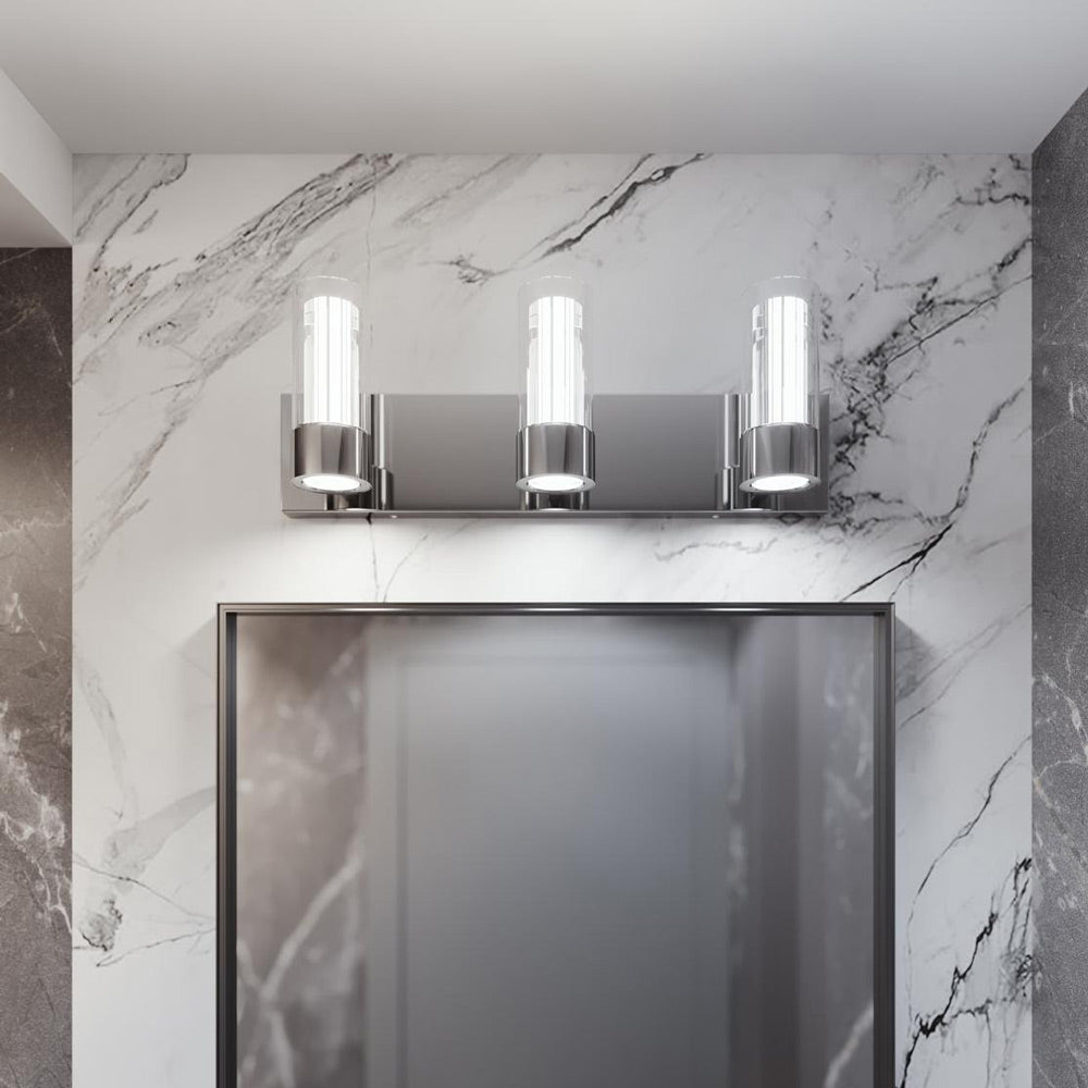 Delphia LED Bath Vanity Light in Detail.
