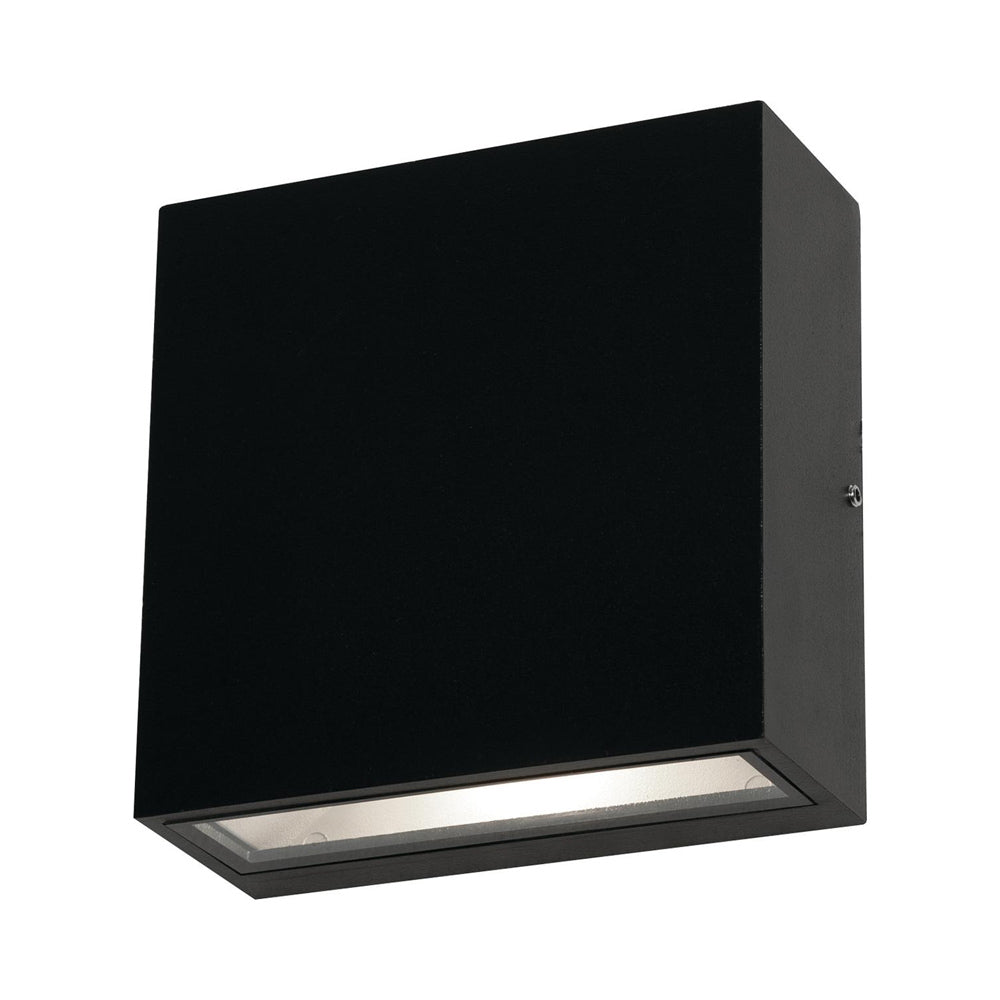 Dexter Outdoor LED Wall Light in Black (1-Light).