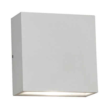 Dexter Outdoor LED Wall Light in White (1-Light).