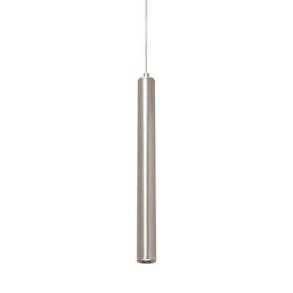 Eli LED Pendant Light in Satin Nickel.