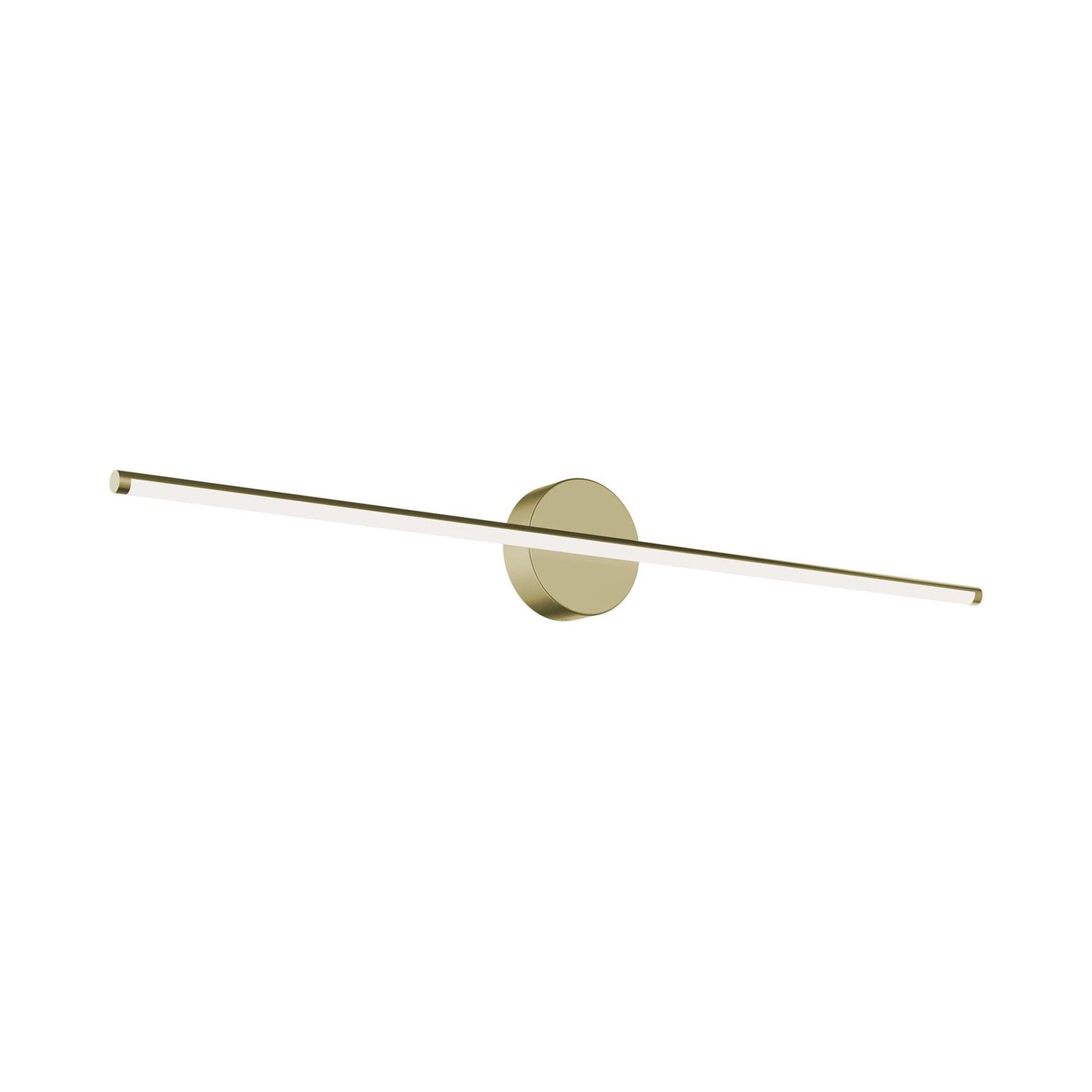 Elizabeth LED Bath Vanity Light in Light Antique Brass (36-Inch).