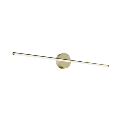 Elizabeth LED Bath Vanity Light in Light Antique Brass (36-Inch).