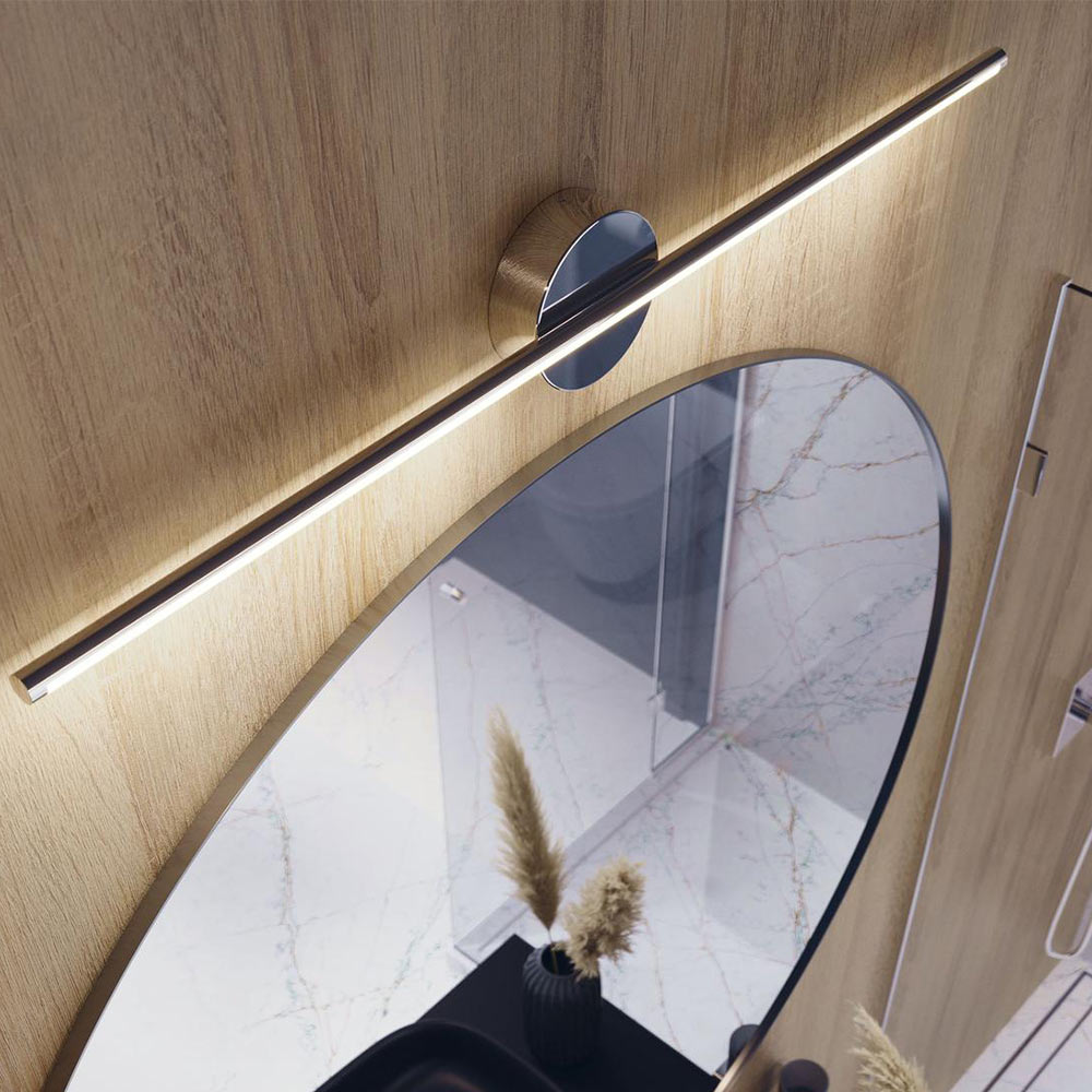 Elizabeth LED Bath Vanity Light in bathroom.