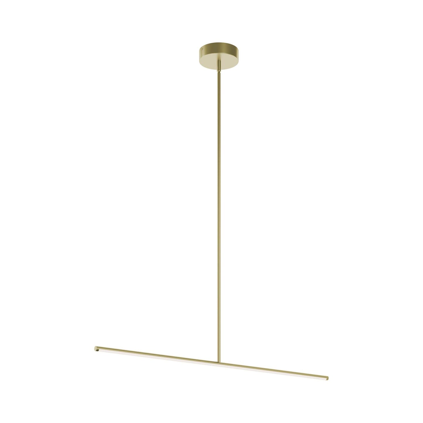 Elizabeth LED Pendant Light in Light Antique Brass.