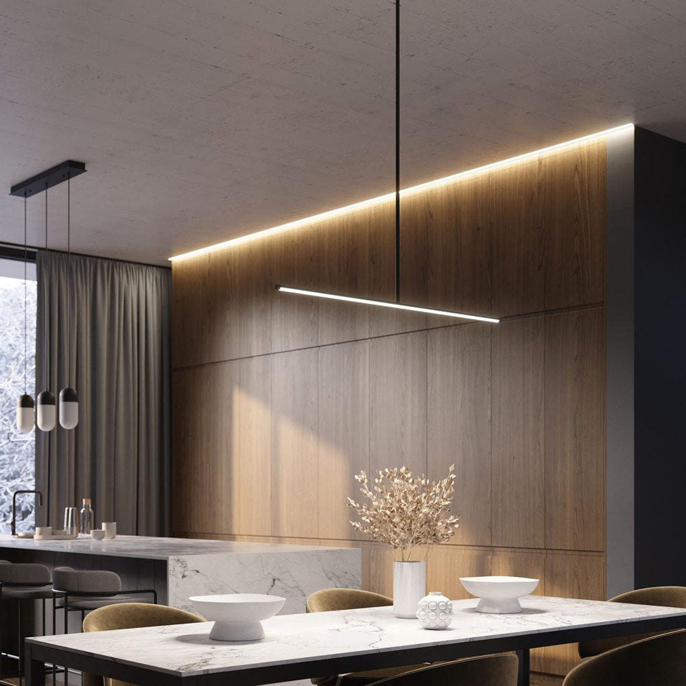 Elizabeth LED Pendant Light in dining room.