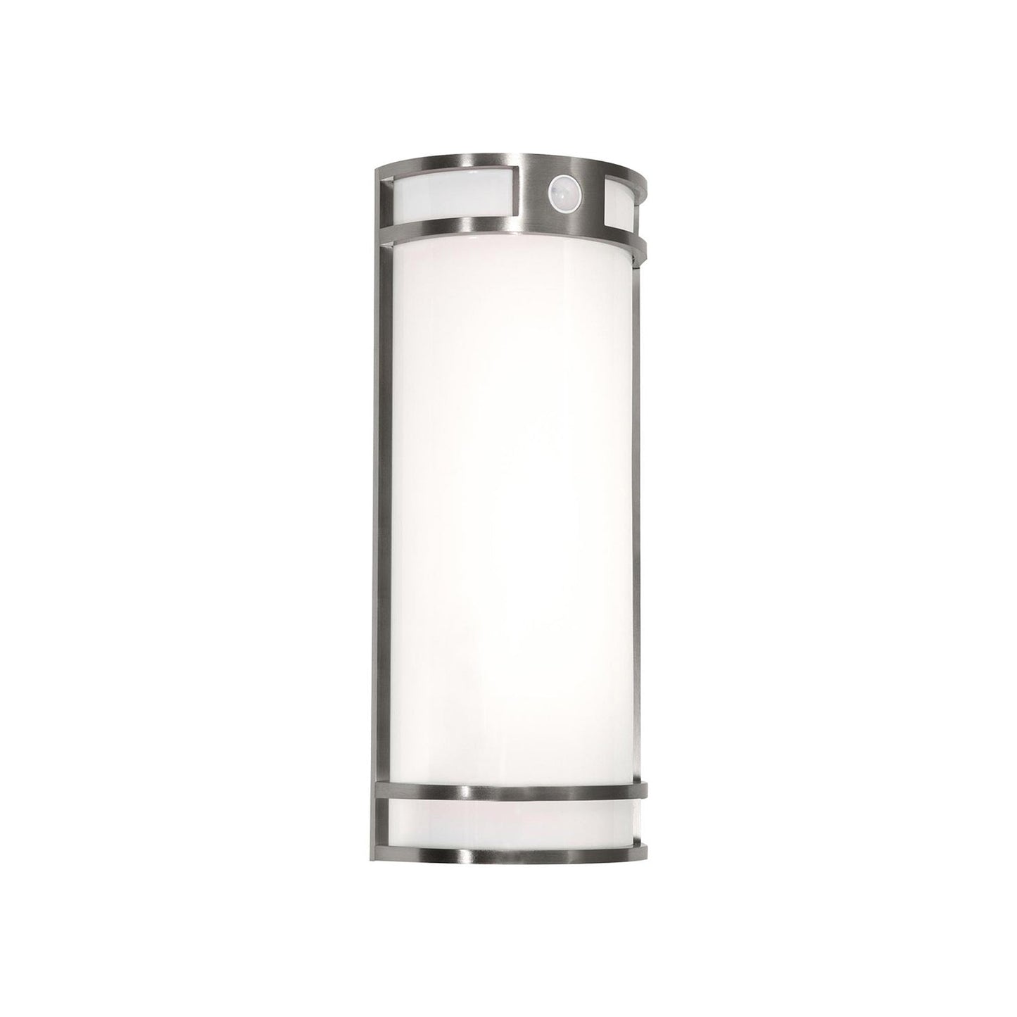 Elston Outdoor LED Wall Light in Brushed Aluminum (17.88-Inch).