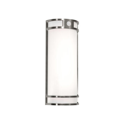 Elston Outdoor LED Wall Light in Brushed Aluminum (17.88-Inch).