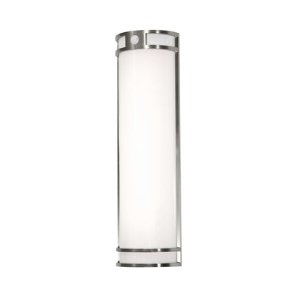 Elston Outdoor LED Wall Light in Brushed Aluminum (24-Inch).