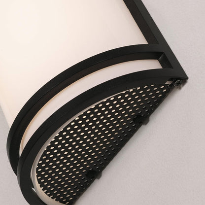 Elston Outdoor LED Wall Light in Detail.