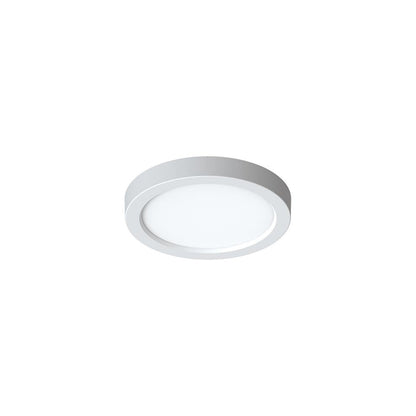 Eon LED Flush Mount Ceiling Light in White (5-Inch).