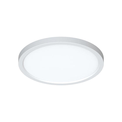 Eon LED Flush Mount Ceiling Light in White (11-Inch).
