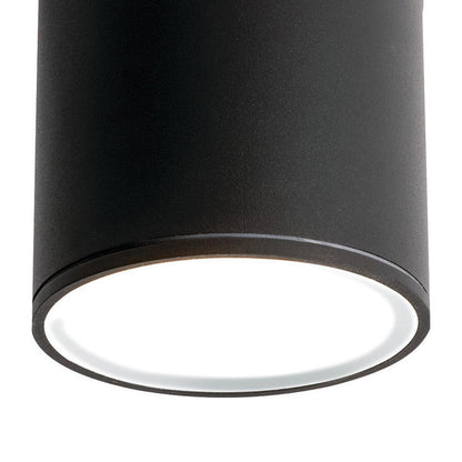 Everly Outdoor LED Flush Mount Ceiling Light in Detail.