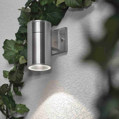 Everly Outdoor LED Wall Light in Outside Area.