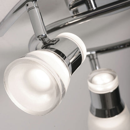 Gage Round LED Track Ceiling / Wall Light in Detail.