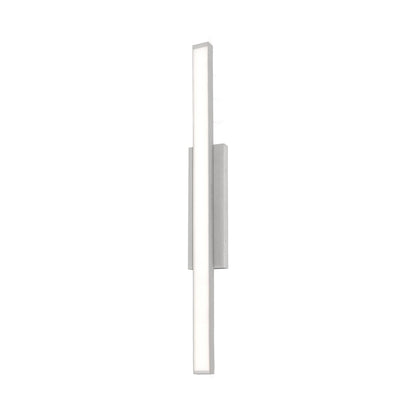 Gale Outdoor LED Wall Light in Textured Grey (36-Inch/No Features).