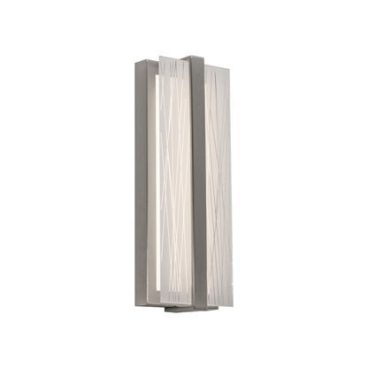 Gallery LED Wall Light in Satin Nickel (14-Inch/120V-277V).