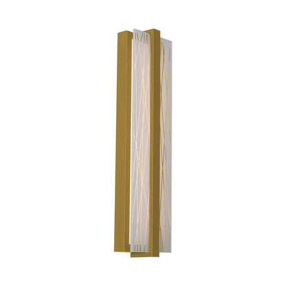 Gallery LED Wall Light in Light Antique Brass (20-Inch/120V-277V).
